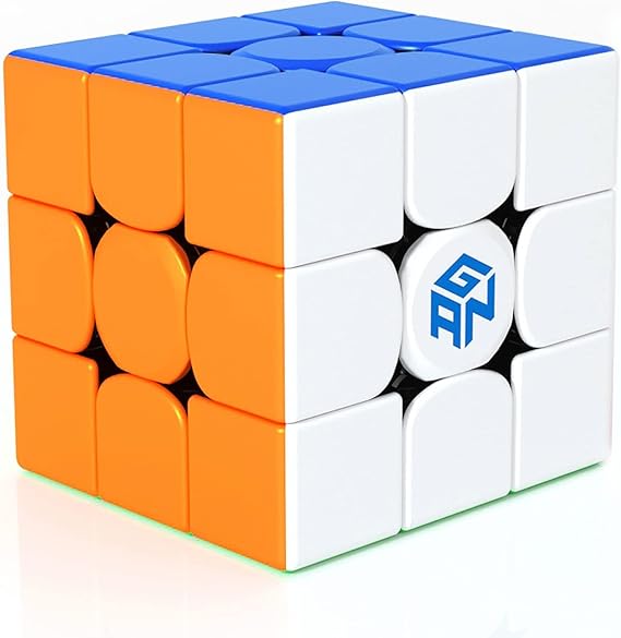 GAN 356 R S, 3x3 Speed Cube Gans 356RS Magic Cube Non-Magnetic (Stickerless)