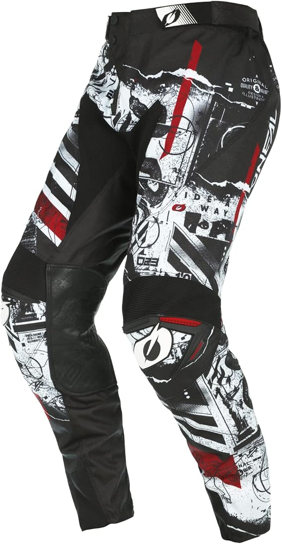 Mayhem Scarz Pants, Black/White 38