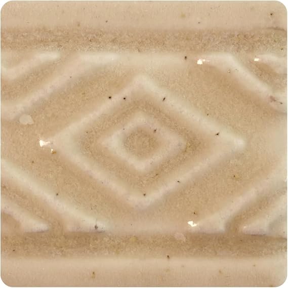 AMACO Potter's Choice PC-38 Iron Yellow High Fire Glaze Pint, 16 oz. (473 mL), Layerable Mid-High Fire Cone 5-6 (PC) Liquid Ceramic Pottery Glaze for Bisque