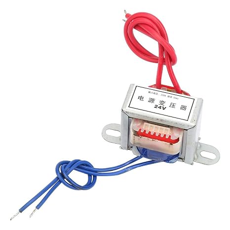 Low Voltage Transformer AC 12V/24V Output Voltage 2W Input 220V 50Hz Single Power Transformer (24V)