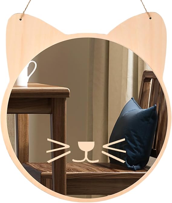 iCAGY Plastic Kids Mirror for Wall - Safety, Hanging, Acrylic, Non-Glass