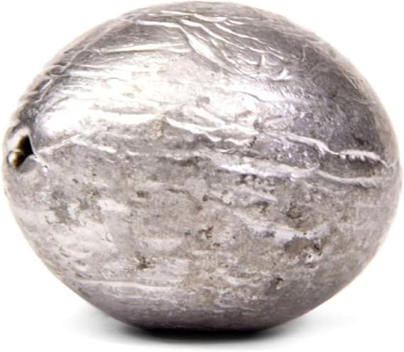 Bullet Weights Egg Sinkers Fishing Weights | Multiple Size Options | Smooth Slip Design for Freshwater & Saltwater | Ideal for Catfish | All Around Sinker for Variety of Fishing Applications