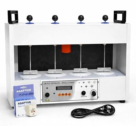 Flocculation Digital Jar Test Apparatus, 4 Spindle Stirrer, 220V / 110V Power Source