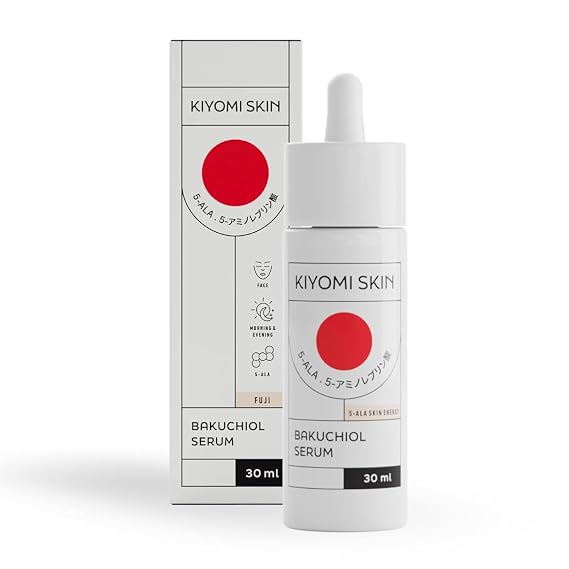 Bakuchiol Face Serum with 5-ALA & Niacinamide, 1 Fl Oz