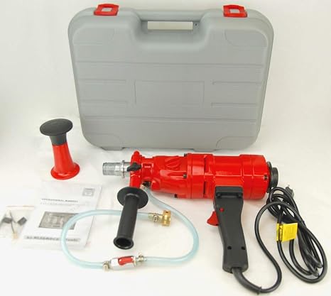 BLUEROCK Model 4Z1 2-Speed Concrete Coring Drill with Carrying Case