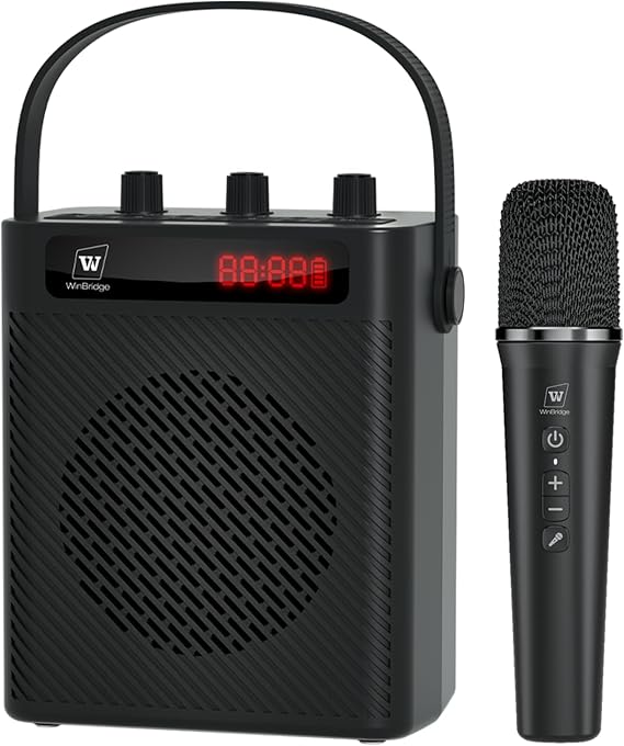 Voice Amplifier with Wireless Mic, 30W Portable Microphone and Speaker | Bluetooth PA System for Teachers & Trainers, UHF 50ft+ Range, Lightweight Rechargeable Amplifier for Classes & Events S93 Pro