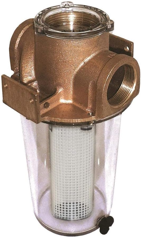 GROCO ARG-755 Series 34 Raw Water Strainer wNon-Metallic Plastic Basket