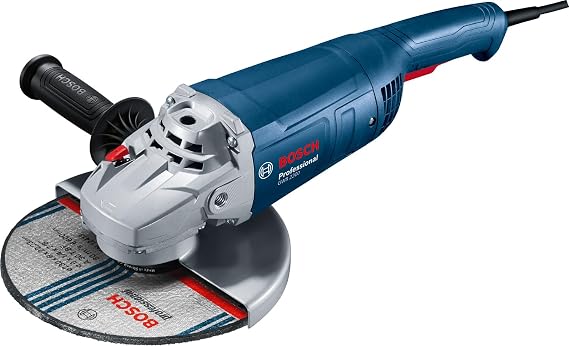 Bosch Professional GWS 2200-230 H (2,200 W, Disc Diameter: 230 mm, 6,500-8,500 dev/min)