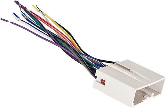 Metra Electronics Radio Replacement Harness - Fits Select Ford/Hyundai/Land Rover/Lincoln/Mercury/VPG 2003-2019
