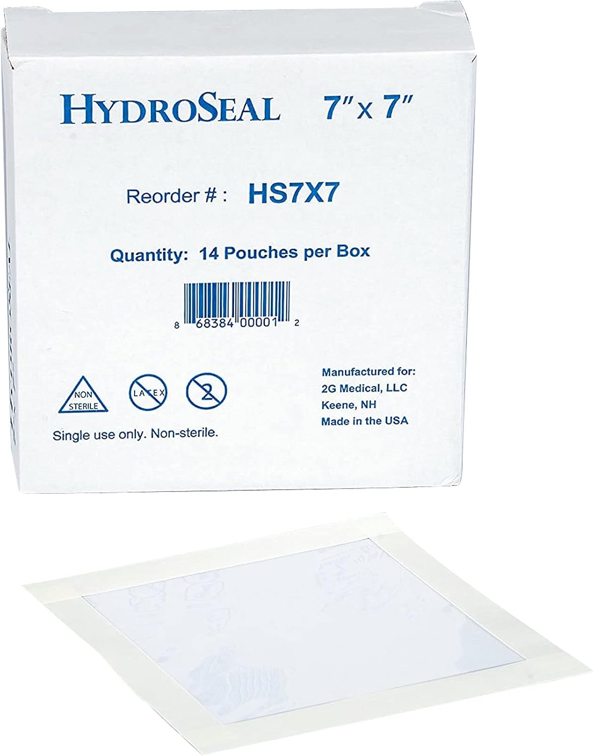7 x 7 Hydroseal Shower Protection Barrier - 7 Pieces