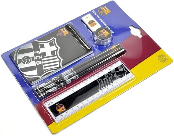 Barcelona FC React Starter 7 Piece Stationery Set