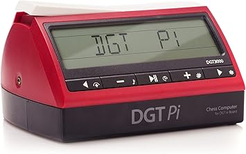 ChessCentral DGT PI Chess Clock and Game Timer with Chess Engines Built in Bundled Art of War on CD