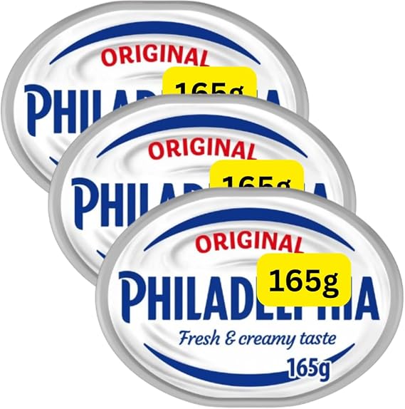 Soft Cream Cheese Philadelphias Original 165G (3x165g)
