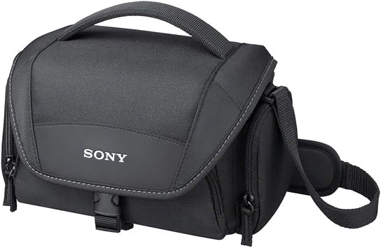 Sony LCSU21 Soft Carrying Case for Cyber-Shot and Alpha NEX Cameras Black