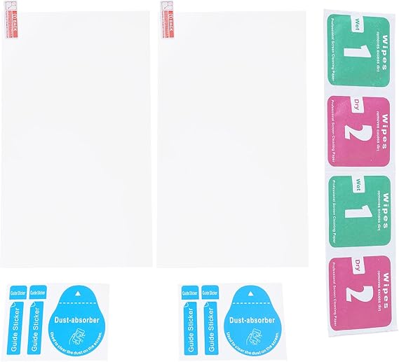 2pcs / 3pcs Shatterproof Glass Film Screen Protector for 2 Console Protector Film Sensitive Screen Glass Oil Resistant