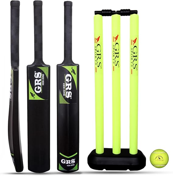 GRS Plastic Cricket Bat Size 3 for Age Group 6-10 Year Kids