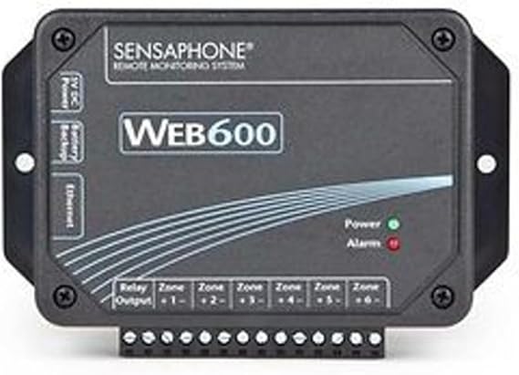 Sensaphone FGD-W600, Web600 Web-Based Monitoring and Data Logging