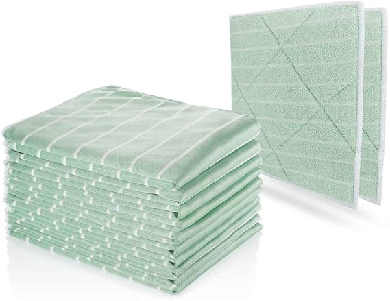 Bamboo Cleaning Cloth Set of 12