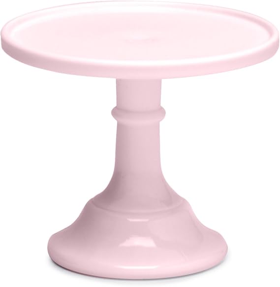 Mosser Glass Crown Tuscan 9 Inch Cake Plate
