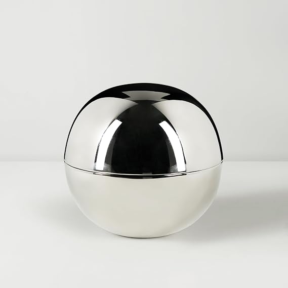 Z Gallerie Orion Decoration Box,Silver,Small