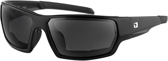 Bobster Tread Sunglasses, Matte Black Frame, Smoked Lens