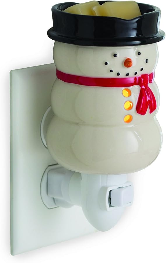 Candle Warmers Etc. Pluggable Fragrance Warmer, Snowman