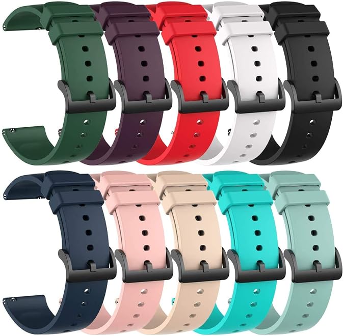 Y66 P66 S66 Smartwatch Bands, 22mm Replacement Silicone Sport Wristband for Fempoin Y66/Coucur Y66/zakotu Y66/Jugeman Y66/Jdcrsj S66/Bvlrksc S66/Ypaddbu P66/Azgqswr P66/Hvlgmrc P66 Watch Strap