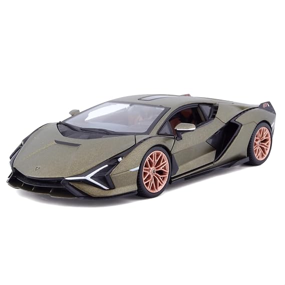 Bburago 1:24 Lamborghini Sián FKP 37 - Yeşil