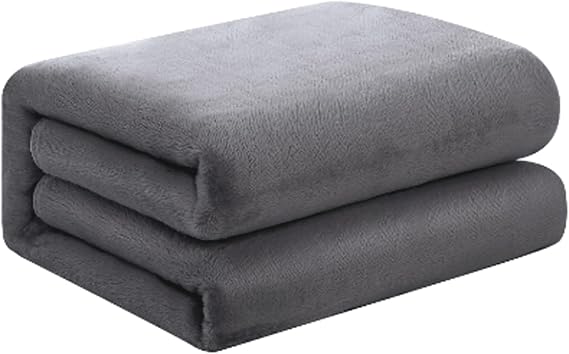 PEKJI Cotton Heated Throw with Timer Function Comfortable Electric Blankets Soft Heated Electric Over Blanket Quick Heating