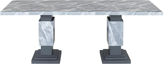 Global Furniture USA D1212 Grey Dining Table
