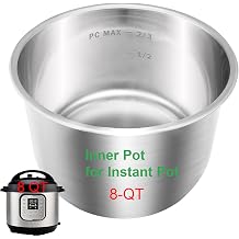 Inner pot 8QT for Instant pot 8 Quarts