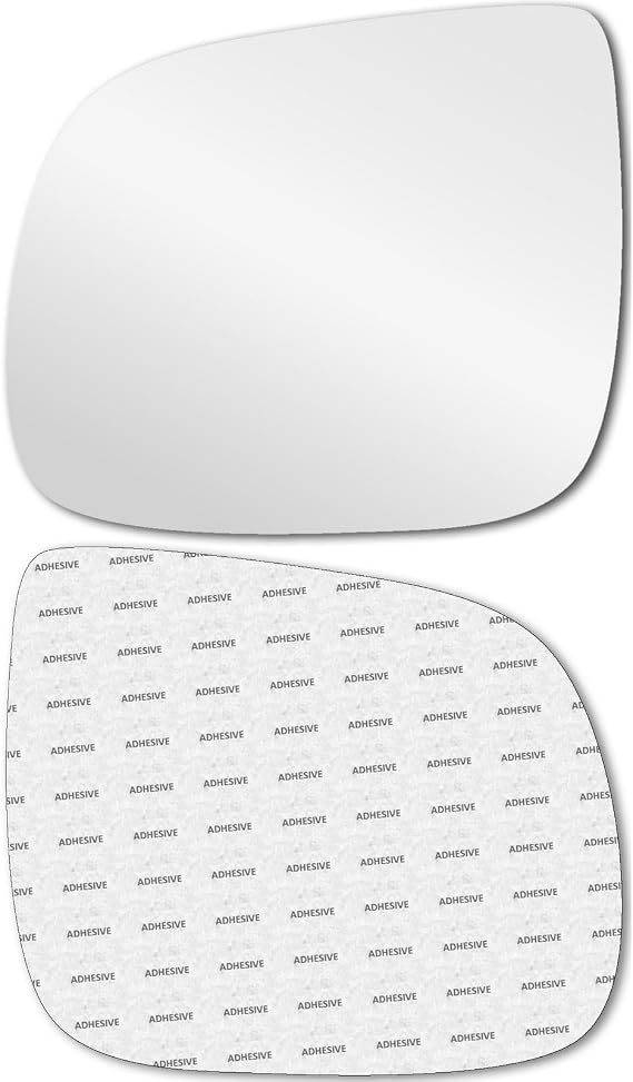 New Replacement Mirror Glass with FULL SIZE ADHESIVE for AUDI Q5 Q7 Driver Side View Left LH