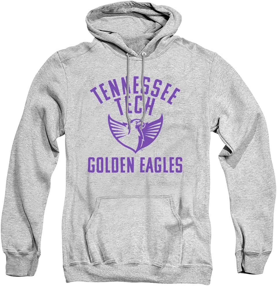 Tennessee Technological University Official One Color Tennessee Tech Golden Eagles Logo Unisex Adult Pull-Over Hoodie