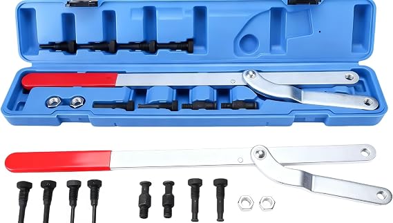 FreeTec Universal Pulley Holder Interchangeable Fan Clutch Tool Kits