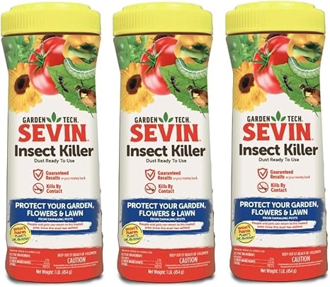 Garden Tech Dust Bug Killer Multiple Insects Carbaryl 3 / Pack