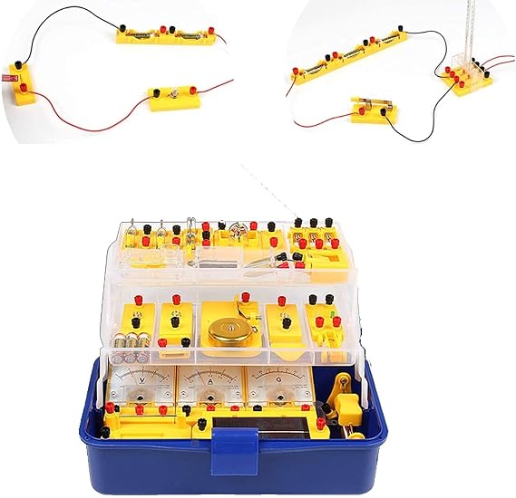 Basic Electrical Experiment Equipment Physical Electricity Electromagnetism Electrothermal Kit Classroom Teaching Aids Physics and Electromagnetics Experiment Box Physics and Electricity