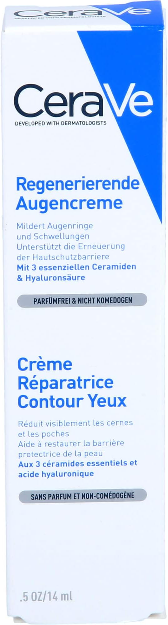 CeraVe Regenerierende Augencreme + Feuchtigkeitslotion, 14 ml Cream