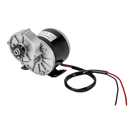 Gear Reduction Electric Motor, 12V 250W 2750RPM Electric Bicycle Brushed Motor Reductor Brushed DC Motor for Electric Bicycle, Scooter, Bikes, etc (250W,12V)