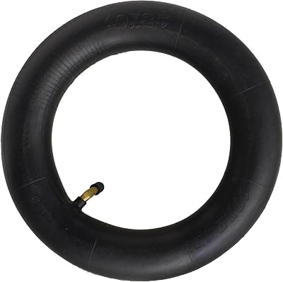 10x2.125 Heavy-Duty Scooter Tubes 10 x 2 18 Inner Tube 1 pack, with Angled Valve Stem, Compatible with 10x1.90 10x1.95 10 x 2.0 10 x 2.125 54-152, like as F20, F25, F30, F40 Electric Scooter