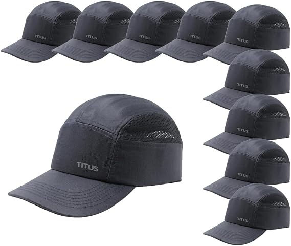 TITUS Lightweight Safety Bump Cap - Baseball Style Protective Hat
