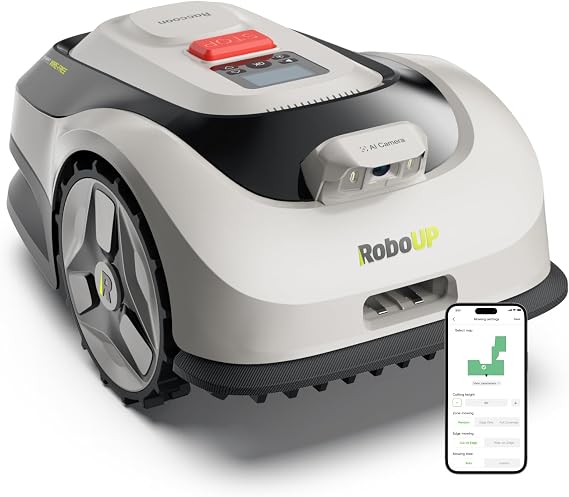 Raccoon 2 SE Wire Free Vision Robotic Lawnmower for 0.15 Acre