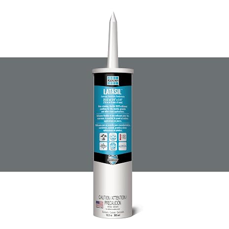 LATICRETE Latasil High Performance Silicone Sealant, Platinum #42