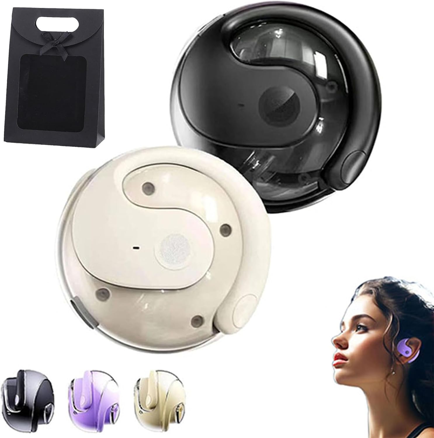 Objectivew Earphones, Delighteal Ai Translation Earphones, AiTranslation Wireless Ows Bluetooth 5.4Earphones, Ai Language Translation Earbuds, Real Time Language Translator Earbuds 2pcsA