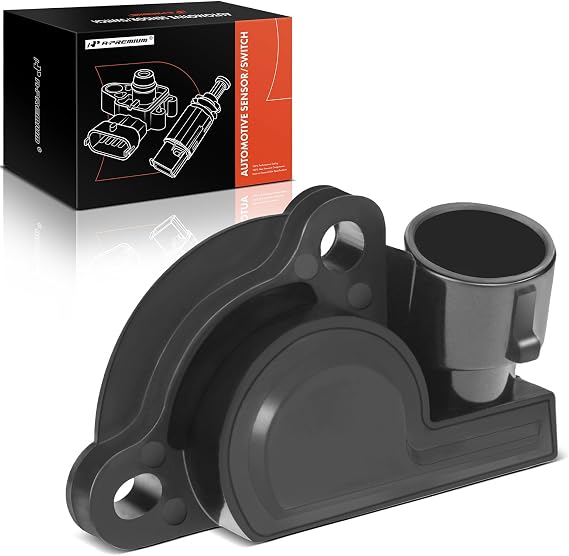 A-Premium TPS Throttle Position Sensor - Accelerator Fuel Idle Control Valve Sensor - Compatible with Chevy, Buick, Cadillac, GMC, Oldsmobile, Pontiac, Suzuki - Replace# 17111815, 17087400