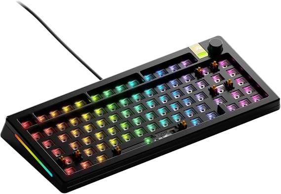 GLORIOUS GMMK 3 PRO HE 75% Barebones Keyboard (Black)
