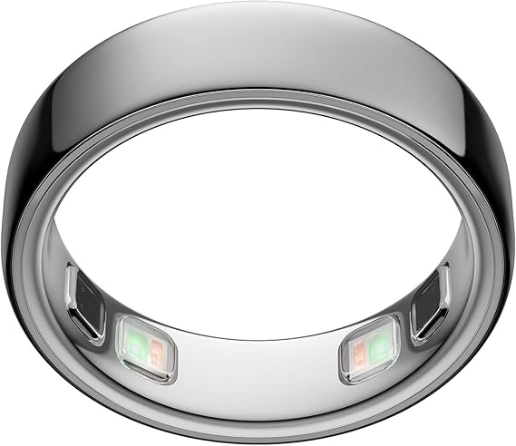Oura Ring 5 Silver - Size 12 - Size Before You Buy
