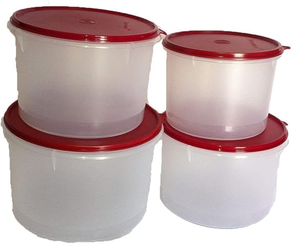 Tupperware super storer set, large 1 pc(5 lt) , medium 2 pcs(3 lt) ,small 1 pc(2.5 lt)