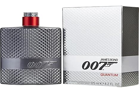 James Bond 007 Quantum Eau de Toilette Spray, 4.2 Ounce