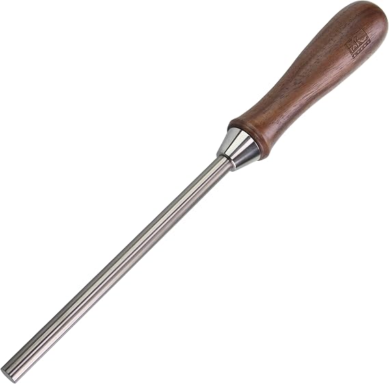 Cabinet Scraper Burnisher Tool with Beautiful Maple Handle High Speed Steel Rod