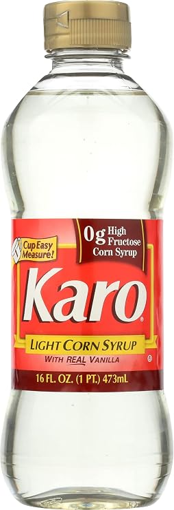 KARO Light Corn Syrup - Vanilla Flavoured - Gluten Free - High Fructose Corn Syrup Free - Ideal for Baking, 473 millimetre (Pack of 1)